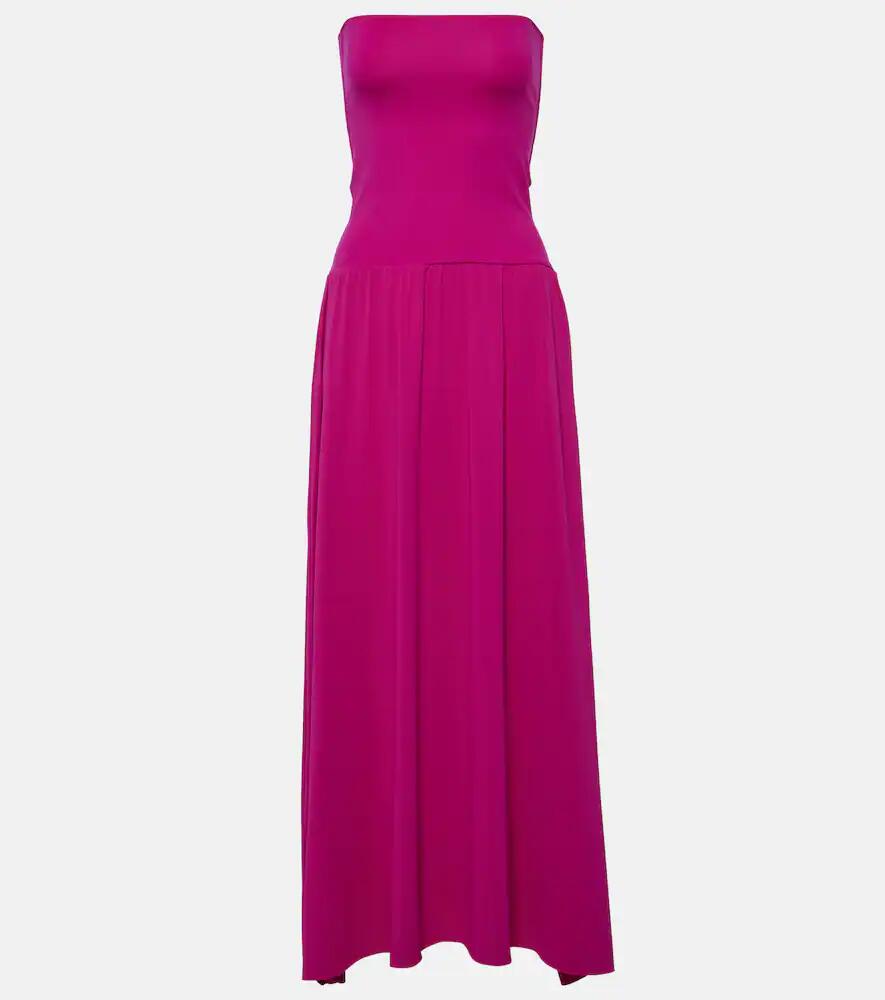 Eres Oda strapless jersey maxi dress Cover