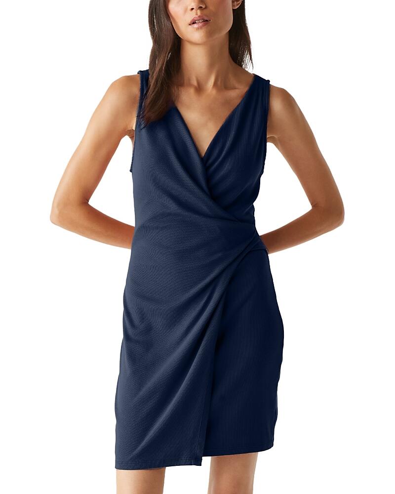 Michael Stars Abby Sleeveless Faux Wrap Dress Cover