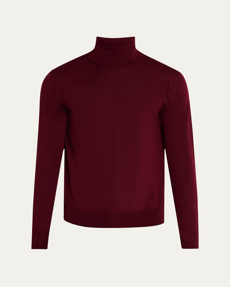 Valentino Men's Wool Turtleneck Sweater Cover