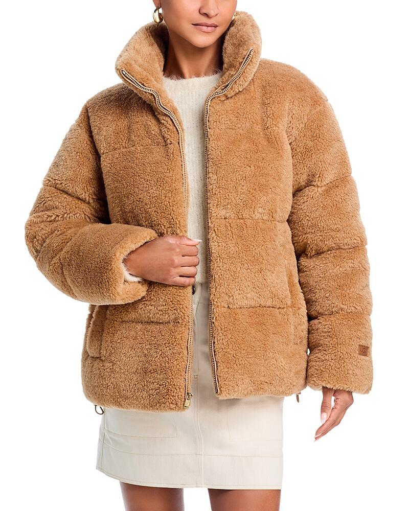 Ugg Emmlyn Faux Fur Puffer Jacket Cover