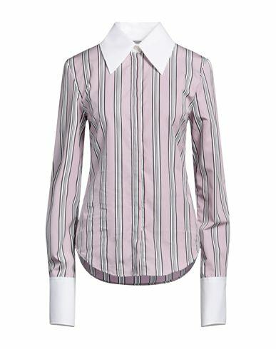 Msgm Woman Shirt Pink Cotton Cover