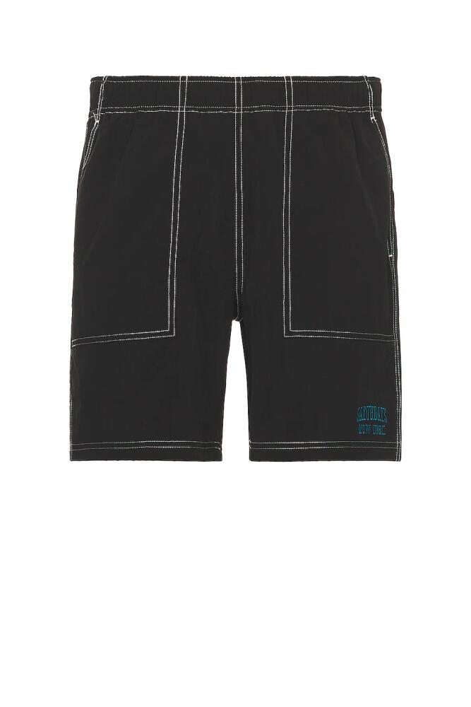 SATURDAYS NYC Nathan Shorts in Black Cover