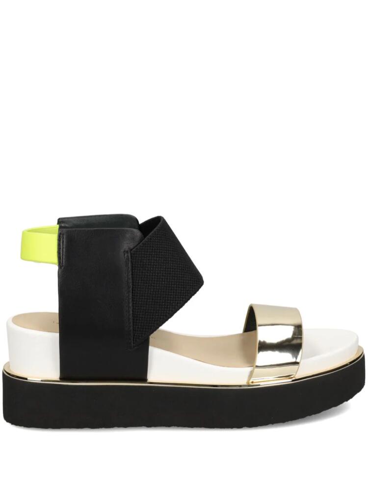 United Nude Rico 65mm flatform sandals - Gold Cover