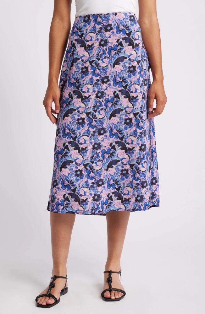 Marine Layer Ryan Slip Skirt in Floral Print Cover