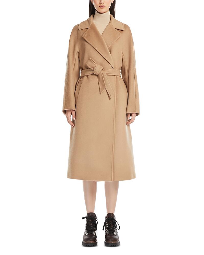 Weekend Max Mara Resina Wool Double Breasted Coat Cover