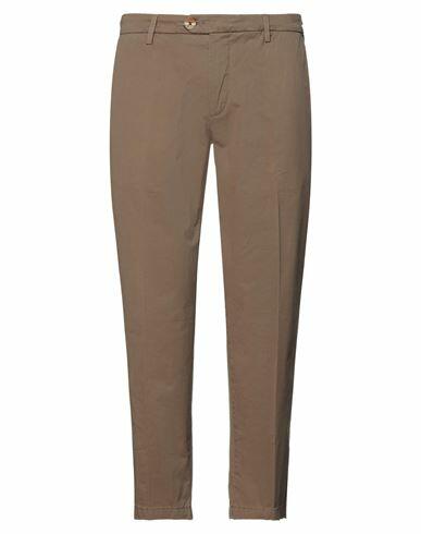 Vandom Man Pants Khaki Cotton, Elastane Cover