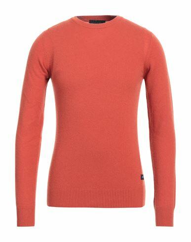 40weft Man Sweater Rust Wool, Nylon Cover