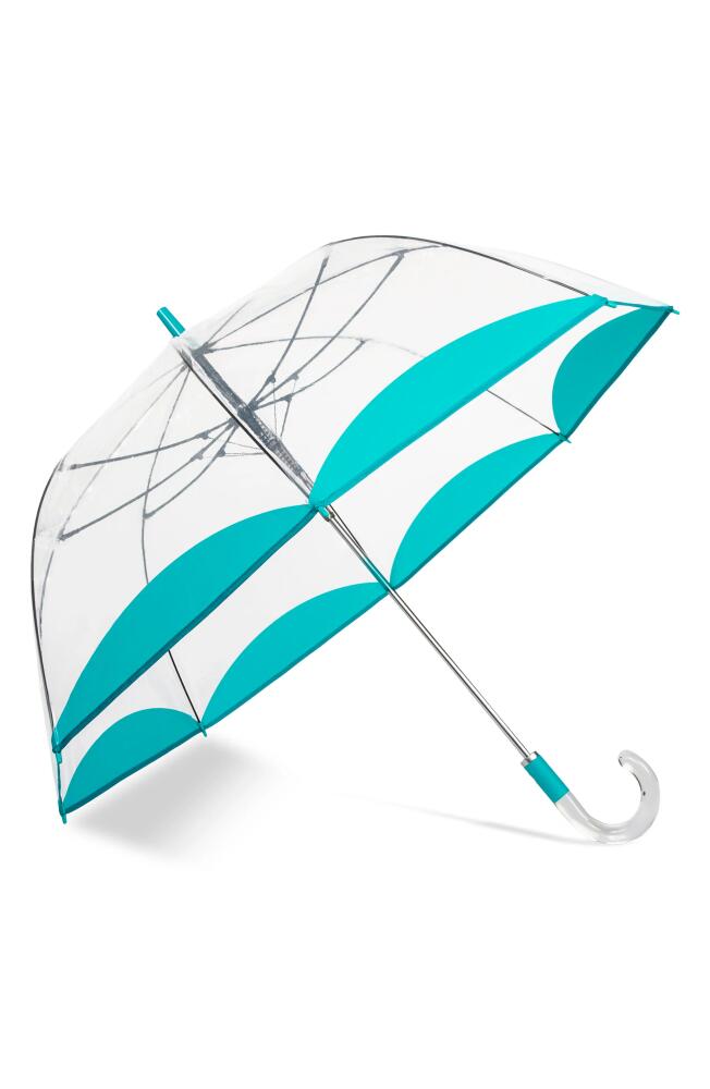 ShedRain Clear Dome Bubble Umbrella in Turquoise Cover