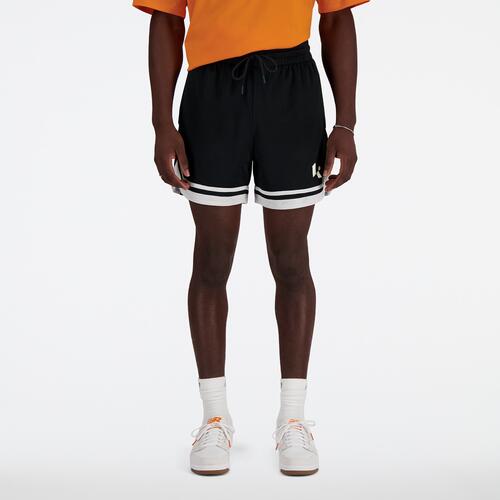 New Balance X Klutch Pre-Game Chill Shorts - Mens Black/White Cover