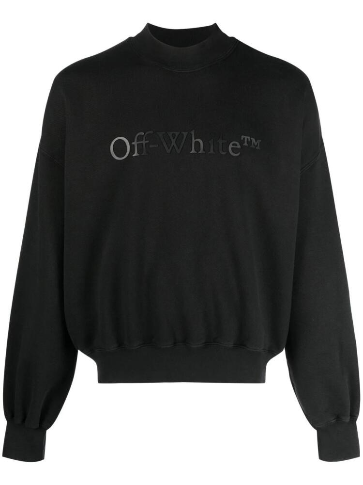 Off-White Bookish logo-print sweatshirt - Black Cover