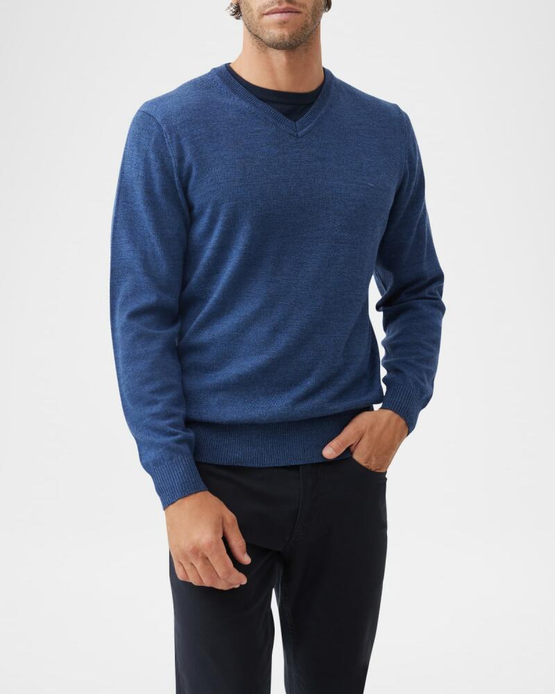 Rodd & Gunn Men's Phoenix Wool V-Neck Sweater Cover