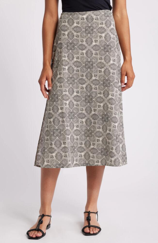 Marine Layer Ryan Slip Skirt in Mandala Cover