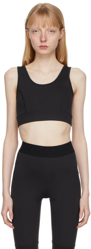 VAARA Black Keyhole Back Sport Bra Cover