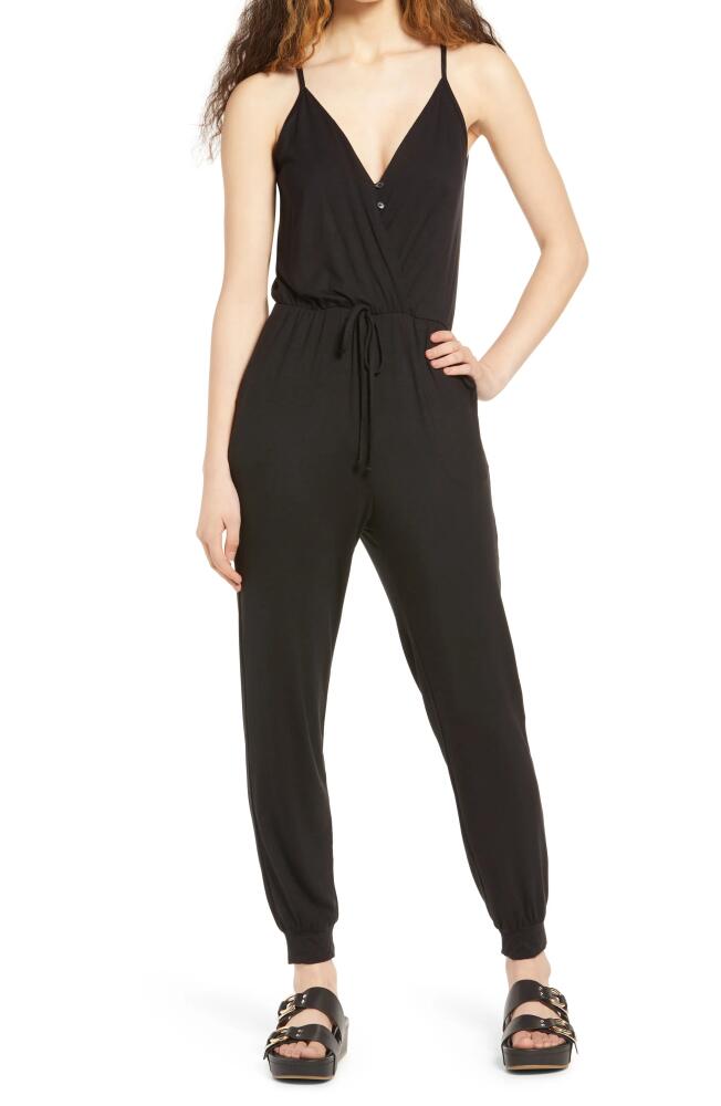 Fraiche by J Cami Jumpsuit in Black Cover