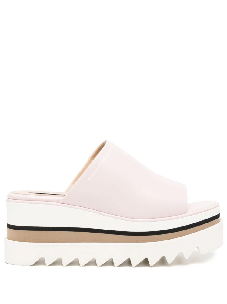 Stella McCartney Sneak-Elyse 80mm platform sandals - Pink Cover