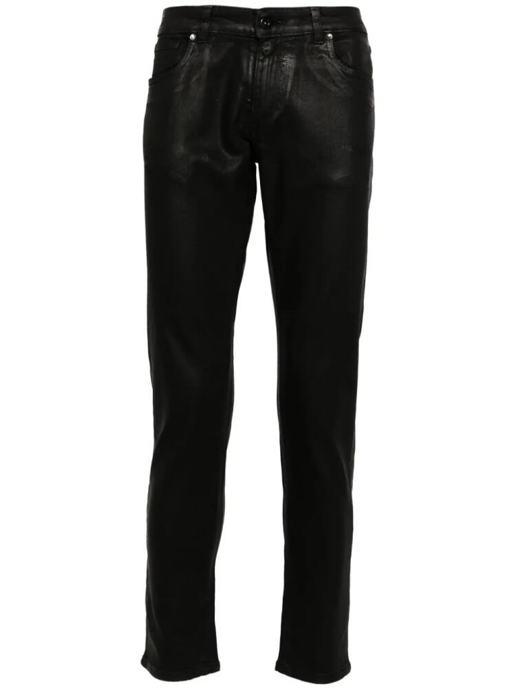 Salvatore Santoro coated jeans - Black Cover