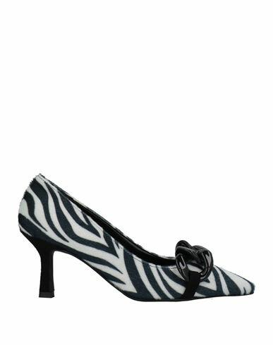 Divine Follie Woman Pumps Black Textile fibers Cover