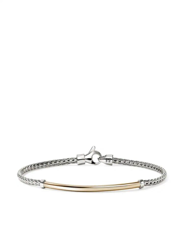 John Hardy 14kt gold JH Essential bracelet - Silver Cover