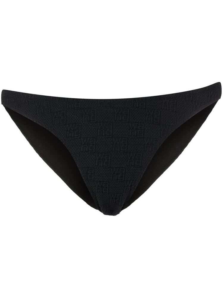 Alexander Wang knit logo bikini bottoms - Black Cover