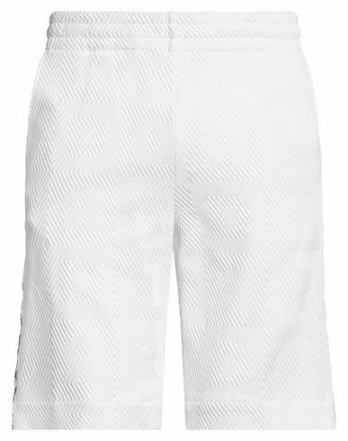 Rrd Man Shorts & Bermuda Shorts White Polyamide, Elastane Cover