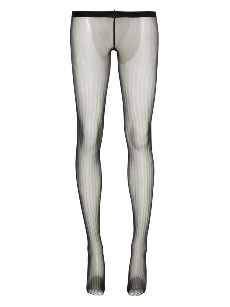 Maison Close Les Coquetteries tights - Black Cover