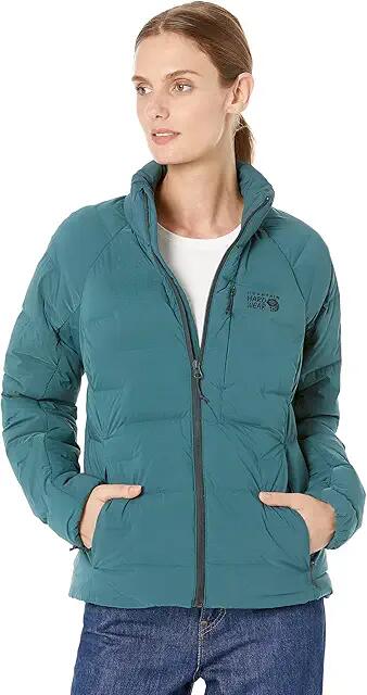 Mountain Hardwear Stretchdown High-Hip Jacket (Dark Marsh) Women's Clothing Cover