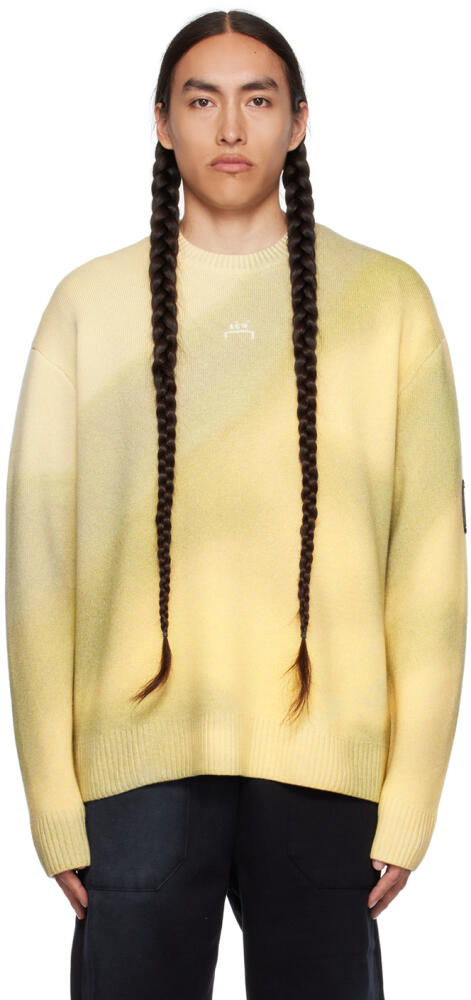 A-COLD-WALL* Yellow Gradient Sweater Cover