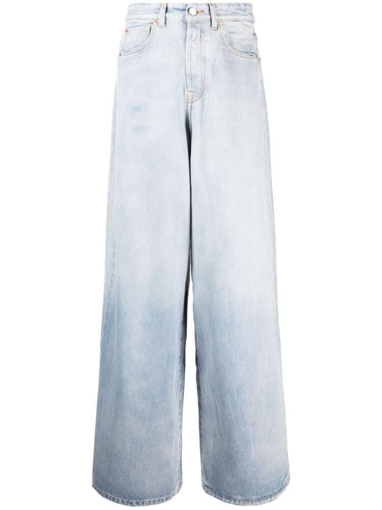 VETEMENTS stonewashed baggy jeans - Blue Cover