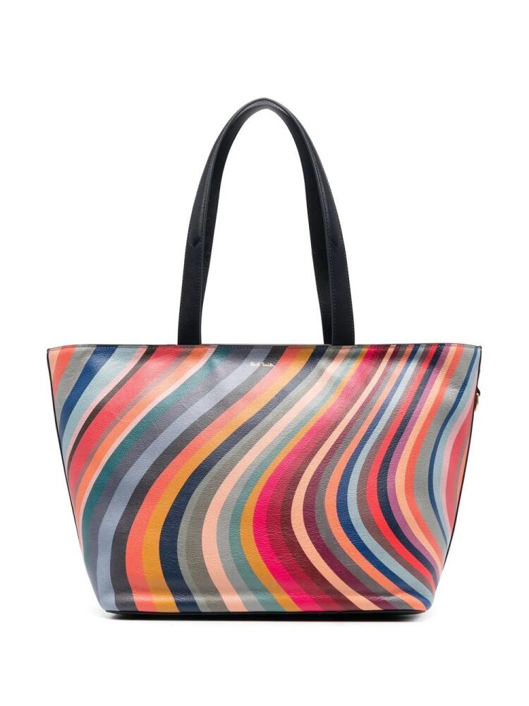 Paul Smith swirl striped pattern bag - Blue Cover