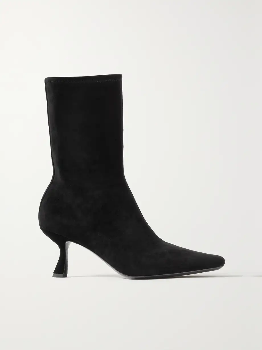 Loeffler Randall - Tatum Suede Ankle Boots - Black Cover