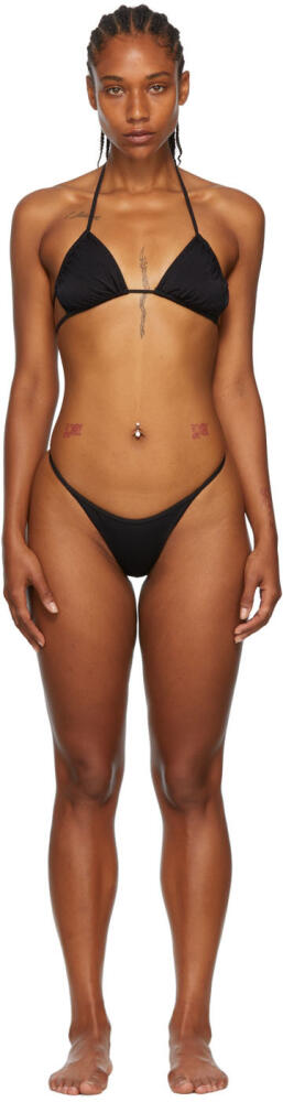 Blumarine SSENSE Exclusive Black Bikini Cover