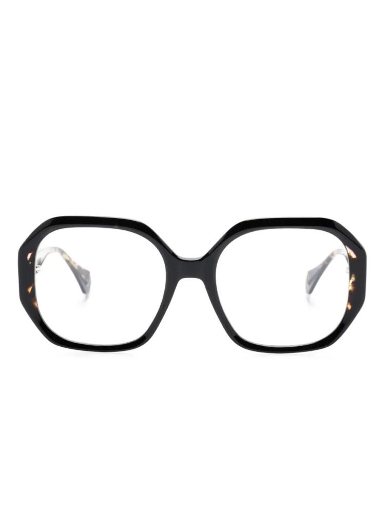 GIGI STUDIOS Sylvie geometric-frame glasses - Brown Cover