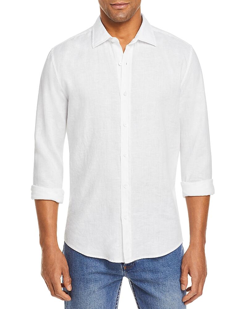 The Men's Store at Bloomingdale's Linen Regular Fit Button Down Shirt - Exclusive Cover