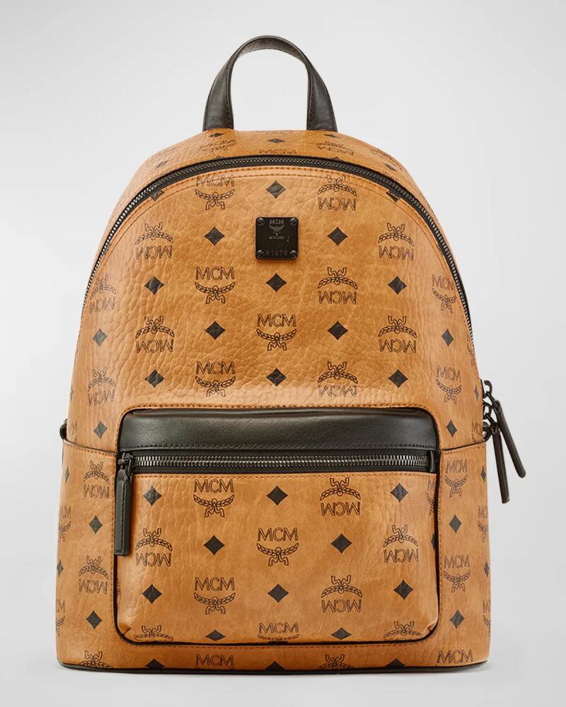 MCM Stark Small Logo Zip Backpack Cover