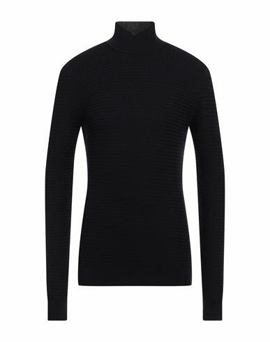 Alpha Studio Man Turtleneck Navy blue Merino Wool Cover