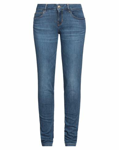 Guess Woman Jeans Blue Cotton, Polyester, Lyocell, Elastane Cover