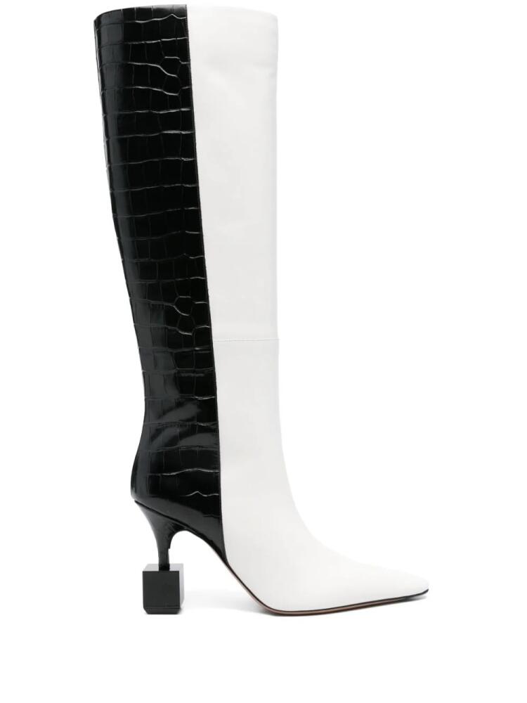 Jacquemus 90mm Les Bottes Bisou boots - White Cover