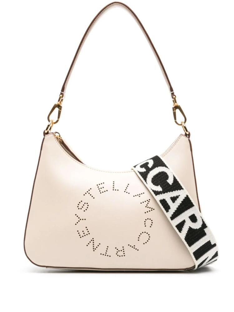 Stella McCartney small Logo shoulder bag - Neutrals Cover