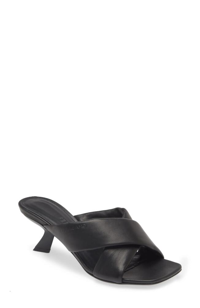 FERRAGAMO Aludra Slide Sandal in Black Cover