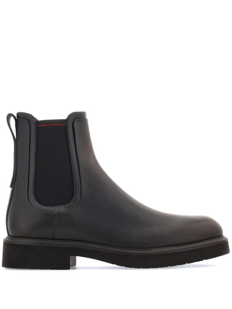 Ferragamo leather Chelsea boots - Black Cover