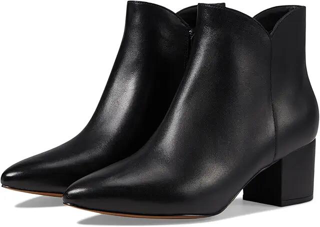 Cole Haan Elyse Bootie 60 mm (Black Leather) Women's Shoes Cover