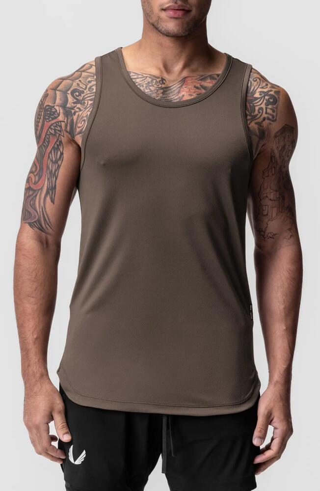 ASRV AeroSilver Performance Tank in Deep Taupe Cover