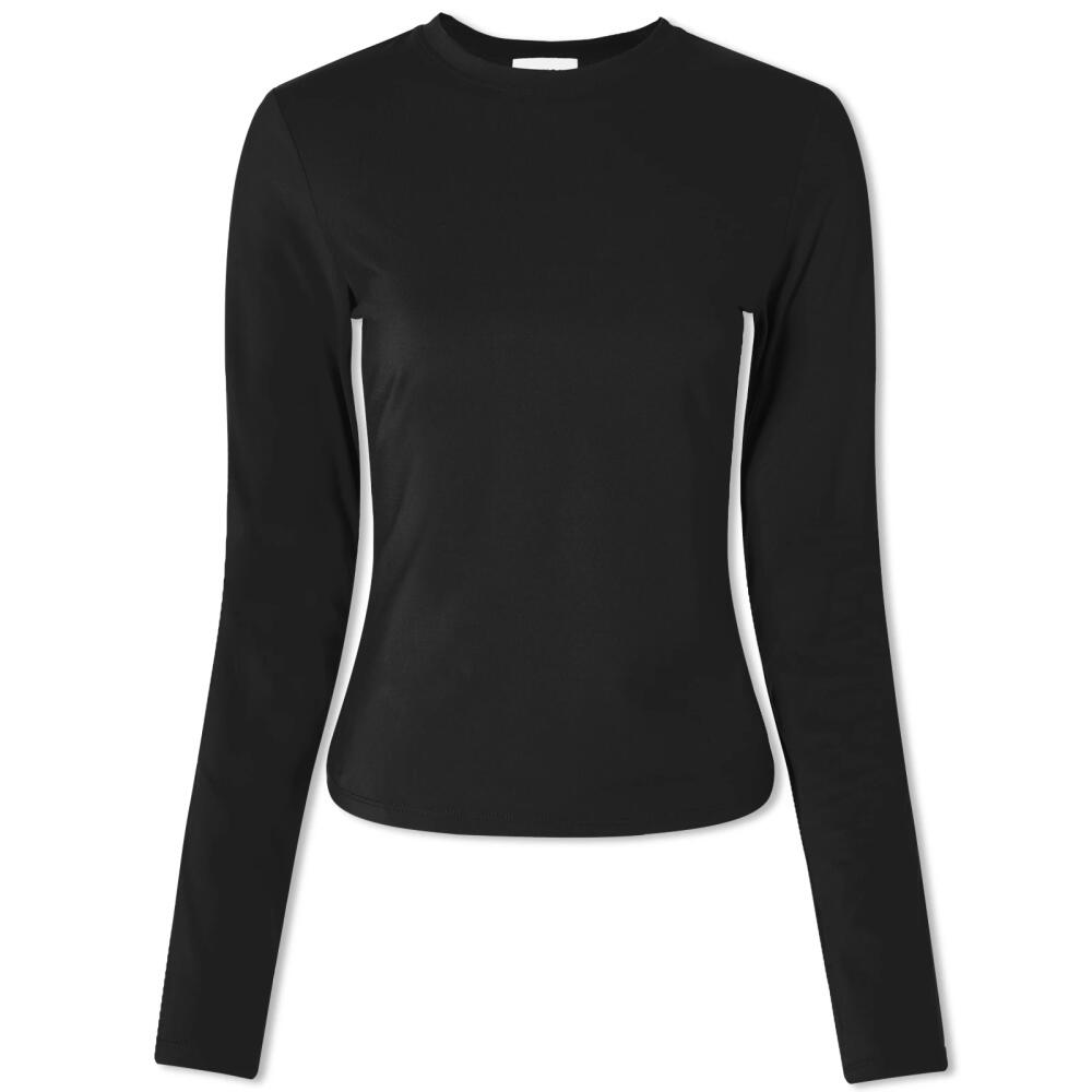 Adanola Women's Long Sleeve Top in Black Cover