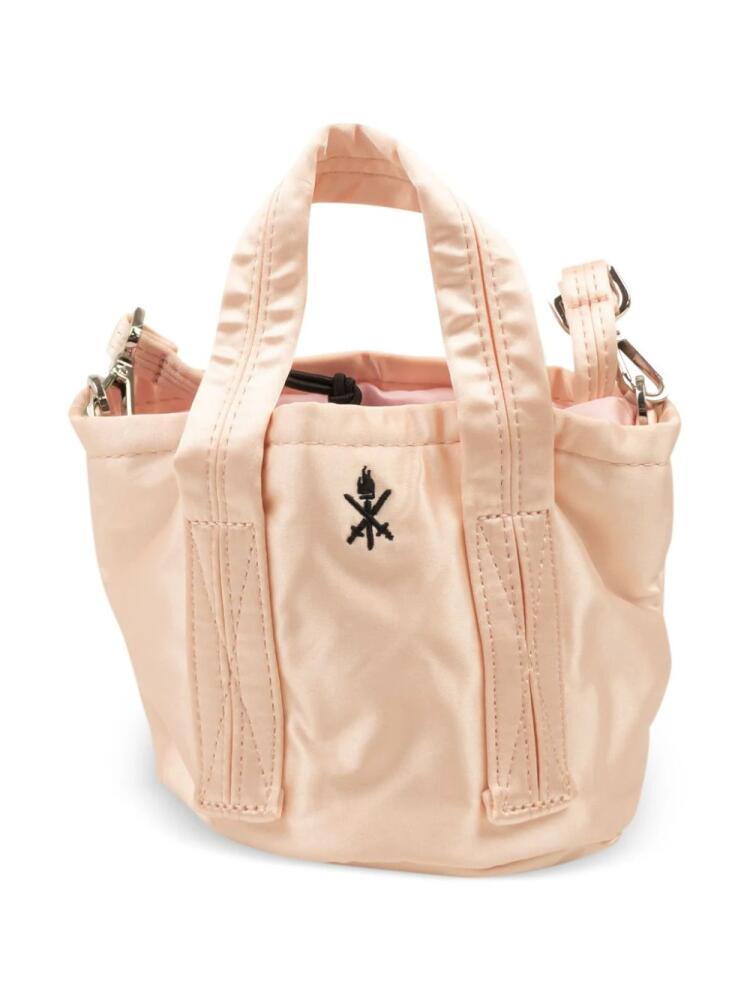 Opening Ceremony Polyester Salt Satin Mini Bucket Bag "Pink" Cover