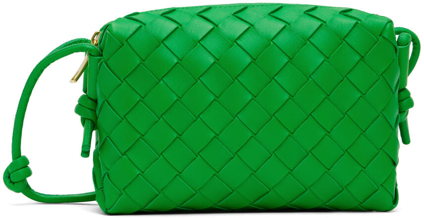 Bottega Veneta Green Mini Loop Camera Bag Cover