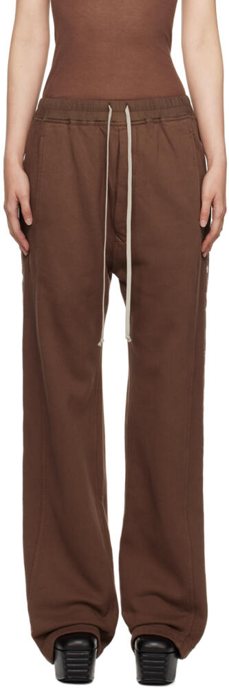 Rick Owens DRKSHDW Brown Porterville Pusher Lounge Pants Cover