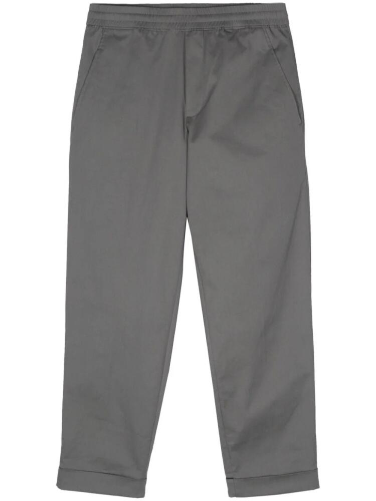 Neil Barrett low-waist slim-fit trousers - Grey Cover