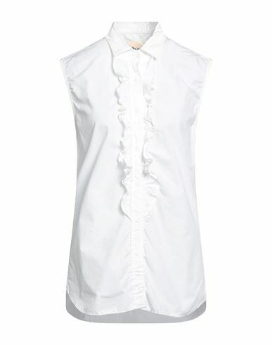 Haikure Woman Shirt White Cotton Cover