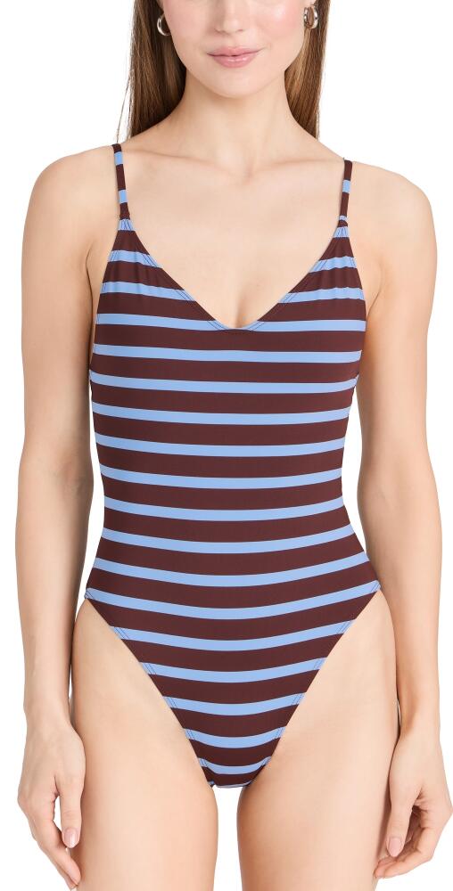 A. L.C. Cleo Scoop One Piece Vista Blue Fudge Cover