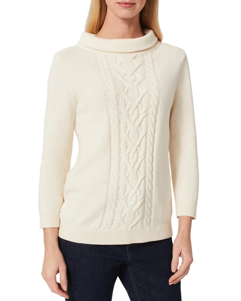 Hobbs London Camilla Cable Knit Sweater Cover